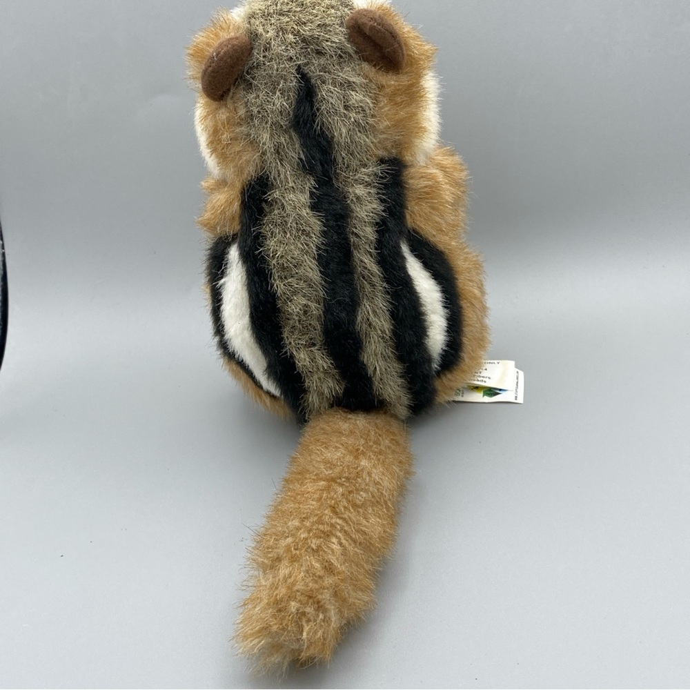 Stuffed Animal House Chipmunk "Peanut" Squirrel Plush 6" Brown Realistic 2019 - Picture 3 of 7